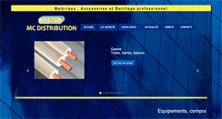 Desktop Screenshot of mc-distribution.fr